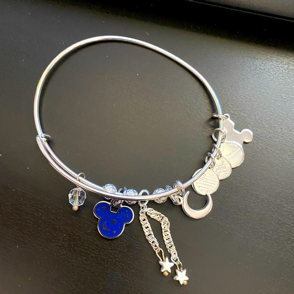 Alex and Ani Jewelry Disney Alex And Ani Mickey Stars And Moons Bracelet Poshmark